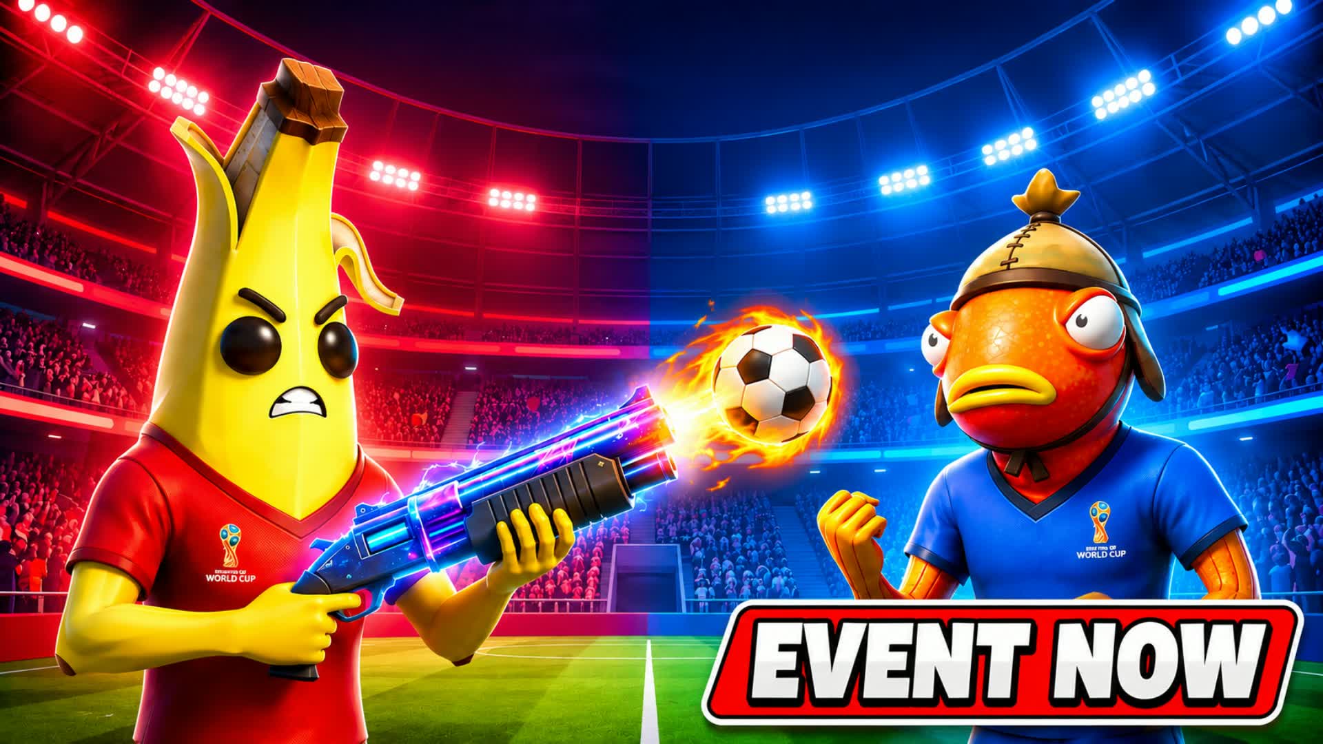 Red Vs Blue Word Cup — Fortnite Creative map