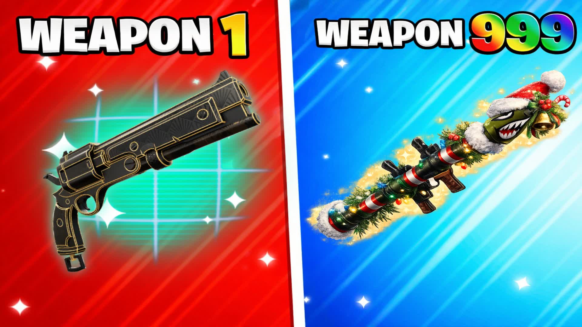 ONE SHOT GUNGAME 999+π― β Fortnite Creative map