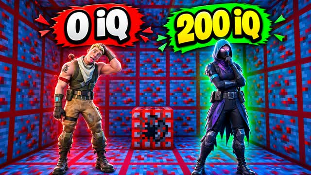0 IQ VS 200 IQ ( 9559 ) 🧠 — Fortnite Creative map