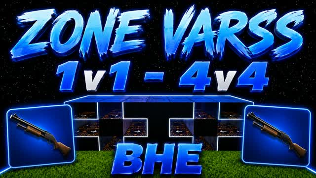 ZONE WARS (1V1 TO 4V4) — Fortnite Creative map