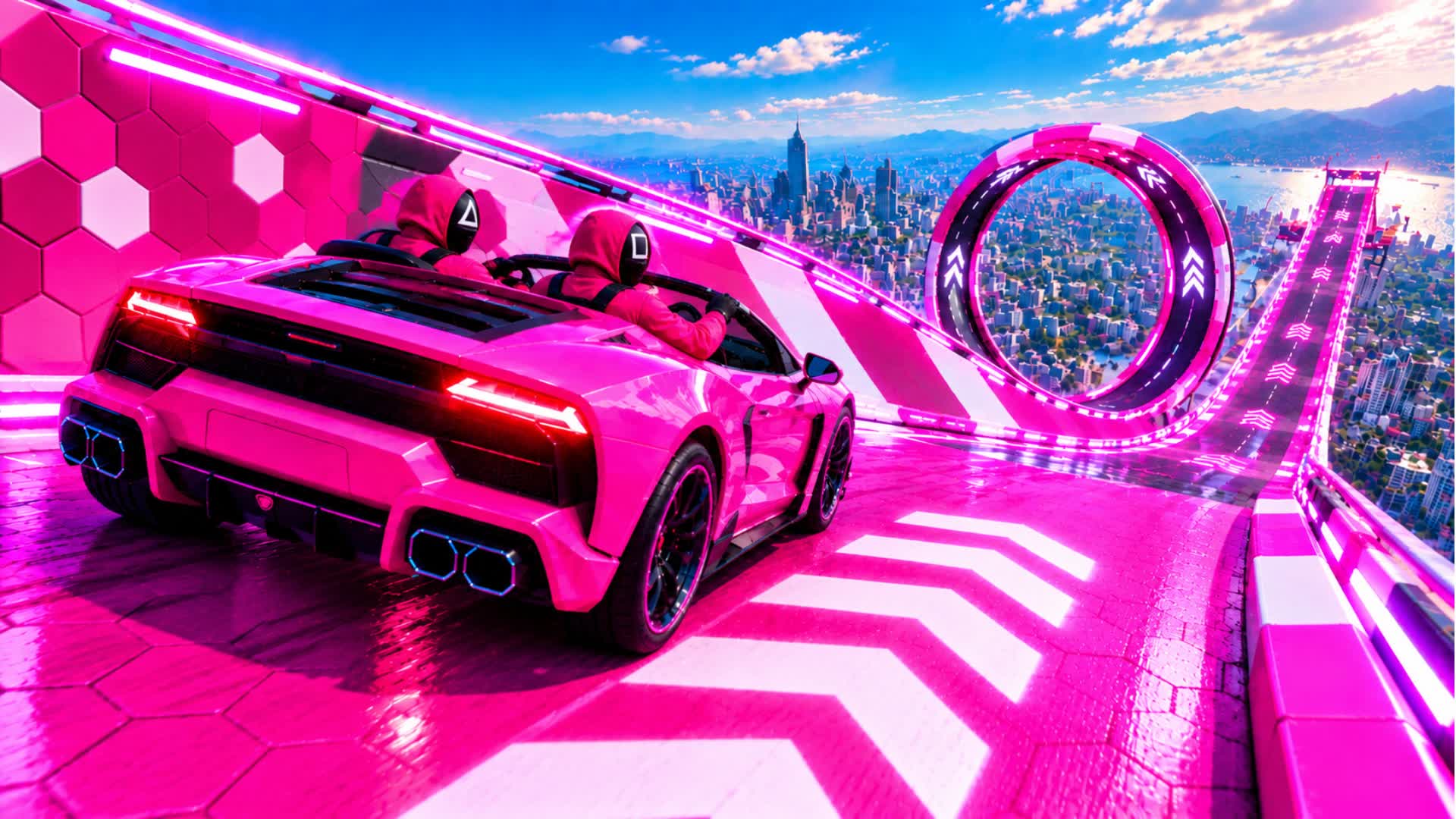 🏆 RAMP MASTER - CAR GAME — Fortnite Creative map
