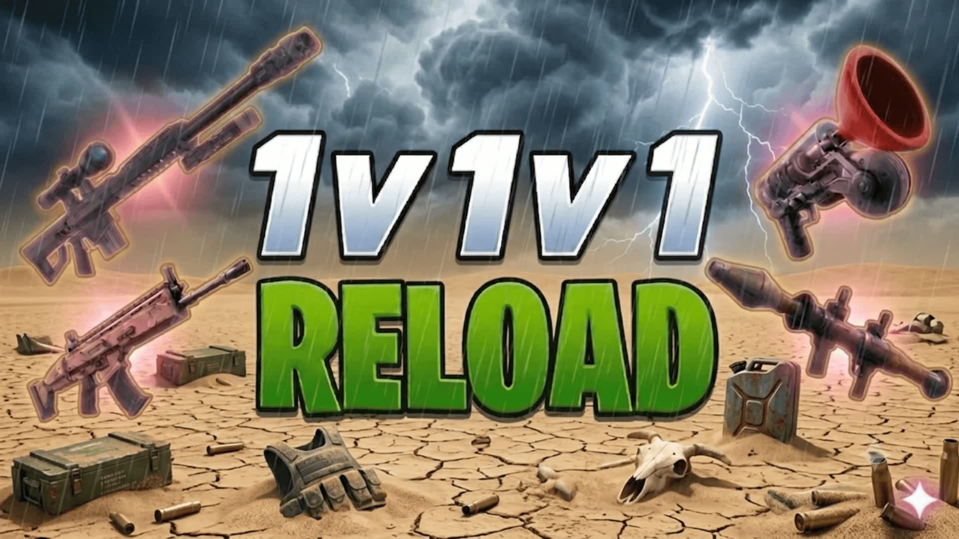 Reload 1V1V1 (Cannen Valley) โ Fortnite Creative map