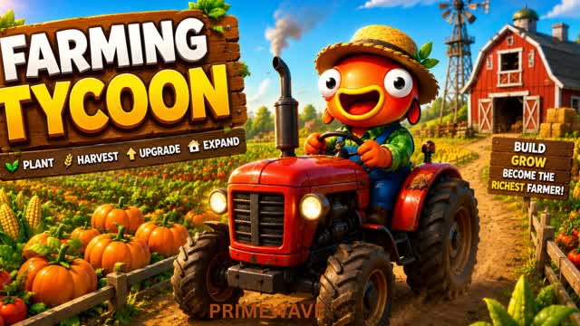 FARMING TYCOON โ Fortnite Creative map