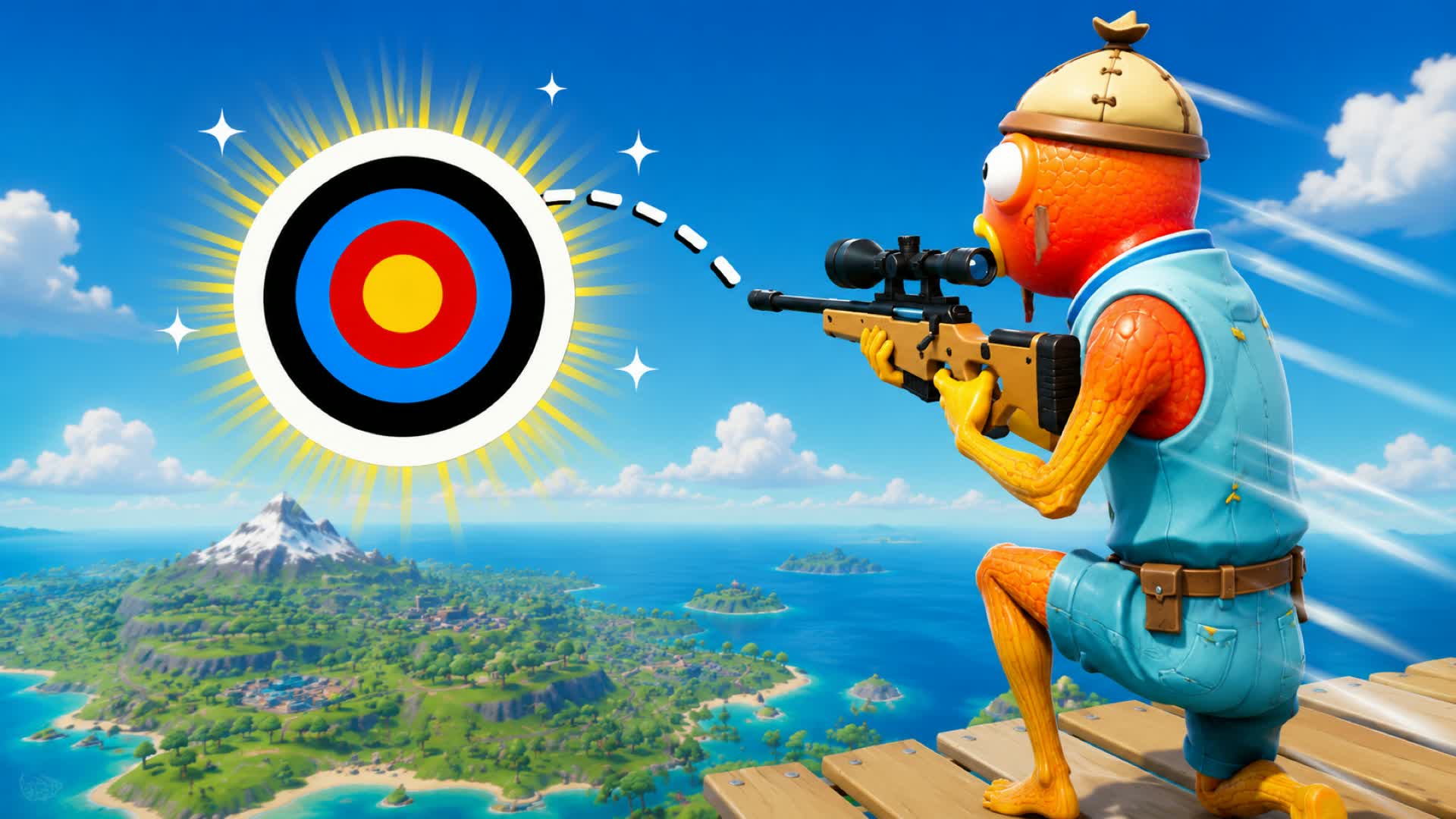 ⭐️GROVE TRICKSHOT🎯 — Fortnite Creative map