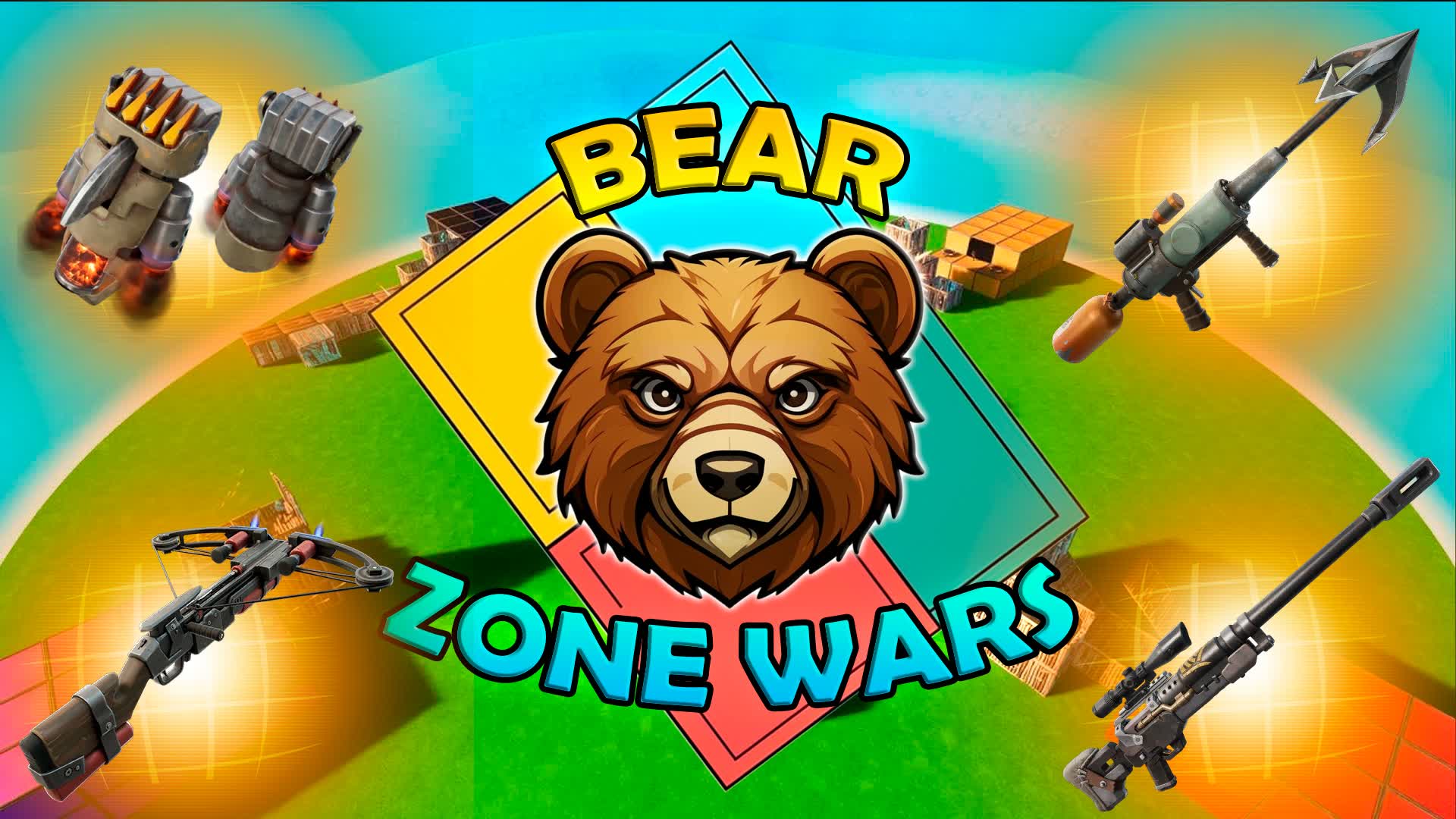 BEAR ZONE WARS β Fortnite Creative map