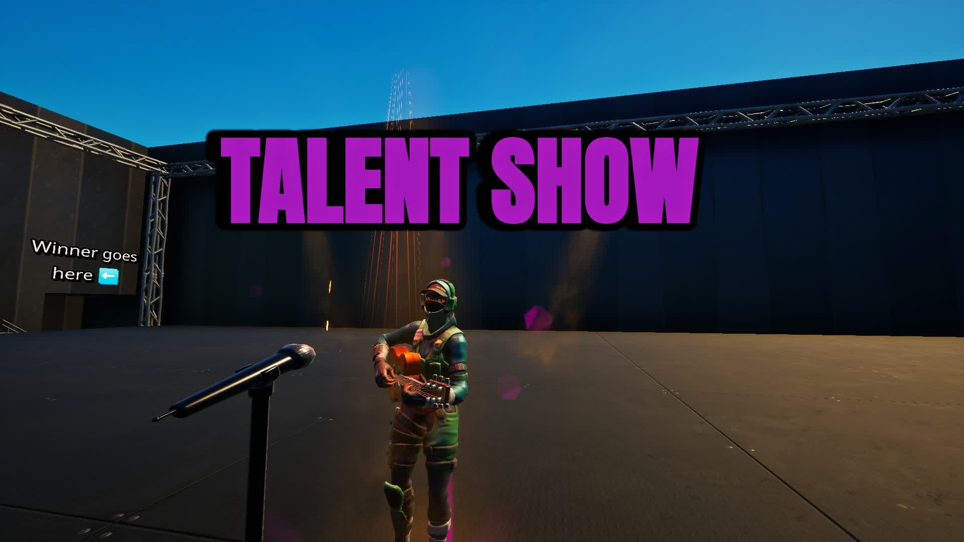 Talent Show Roleplay — Fortnite Creative map