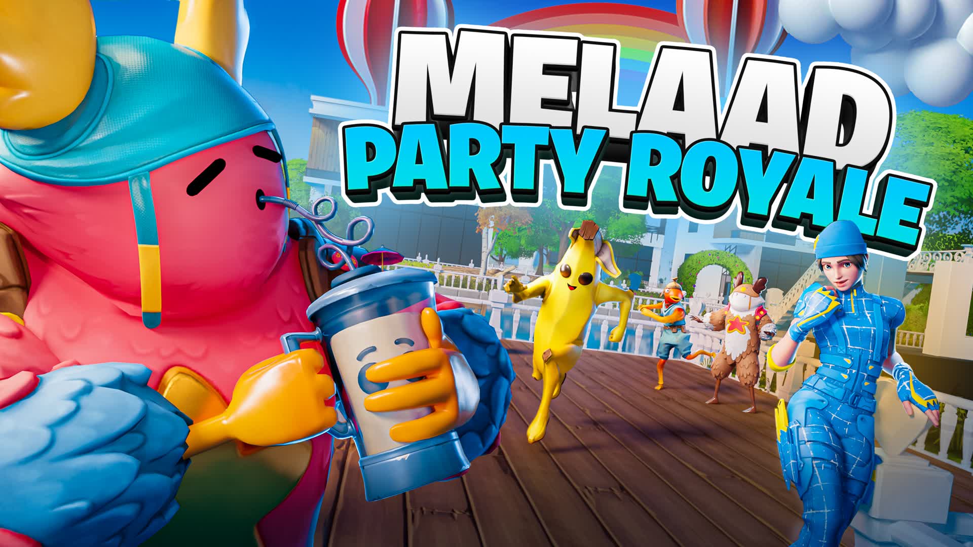 Melaad Party Royale — Fortnite Creative map