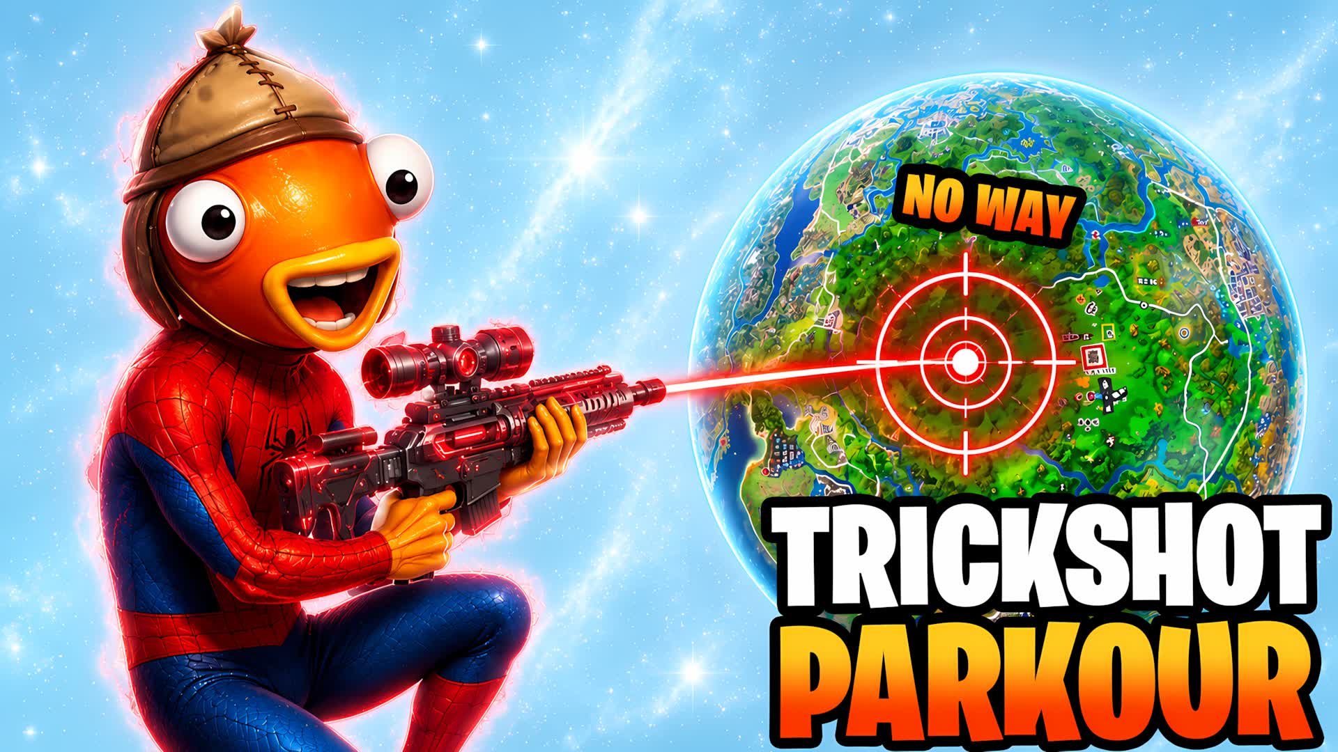 TOP🔥TRICKSHOT PARKOUR🎯100+ LEVELS — Fortnite Creative map