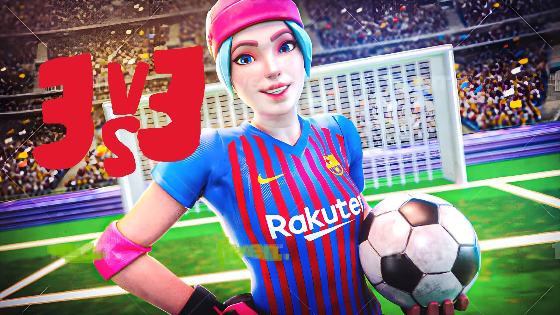 Football 3v3 — Fortnite Creative map