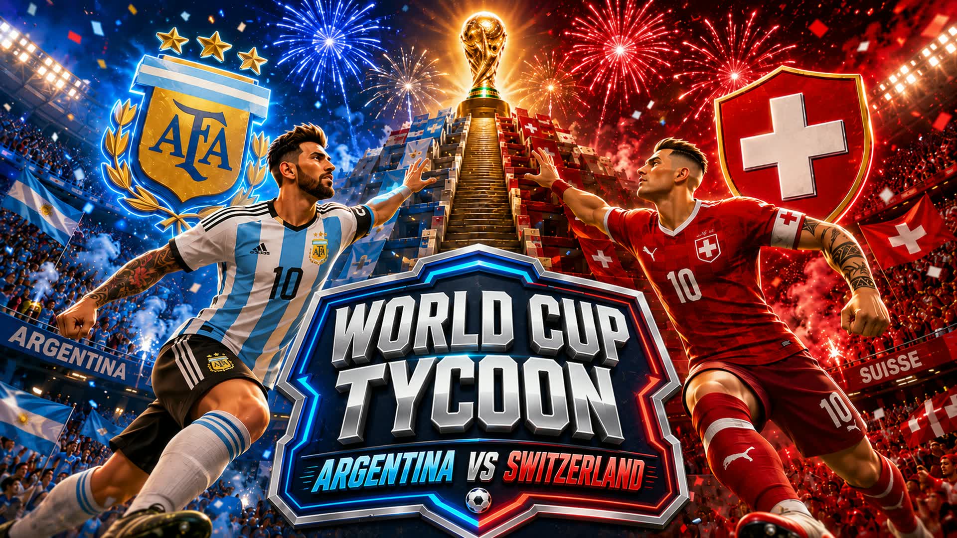ARGENTINA VS SWITZERLAND TYCOON — Fortnite Creative map