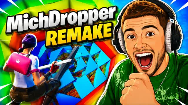 Mich' Dropper remake — Fortnite Creative map