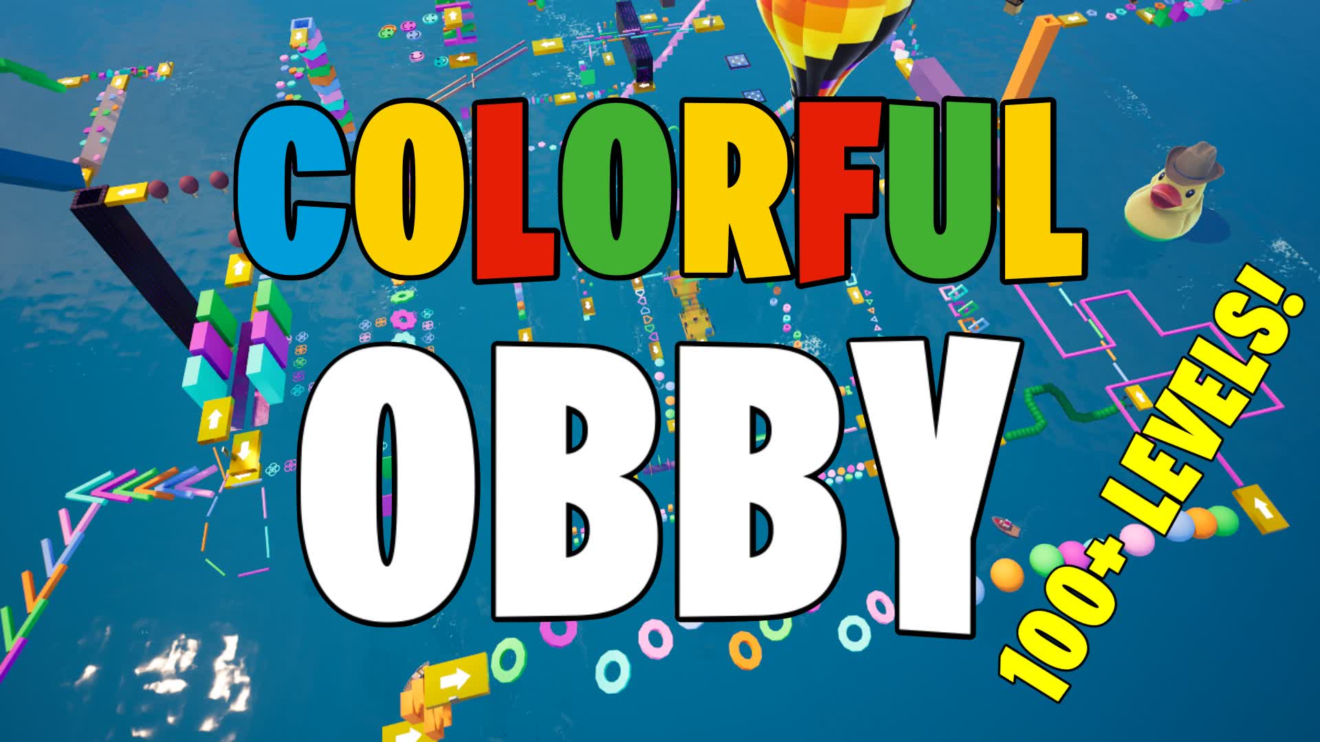 COLORFUL OBBY🌈 — Fortnite Creative map