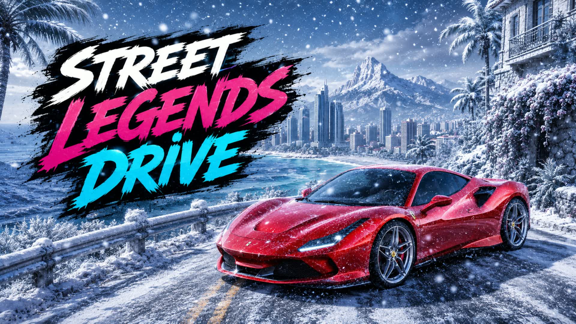π DRIVE 1V1 SNOW π― β Fortnite Creative map