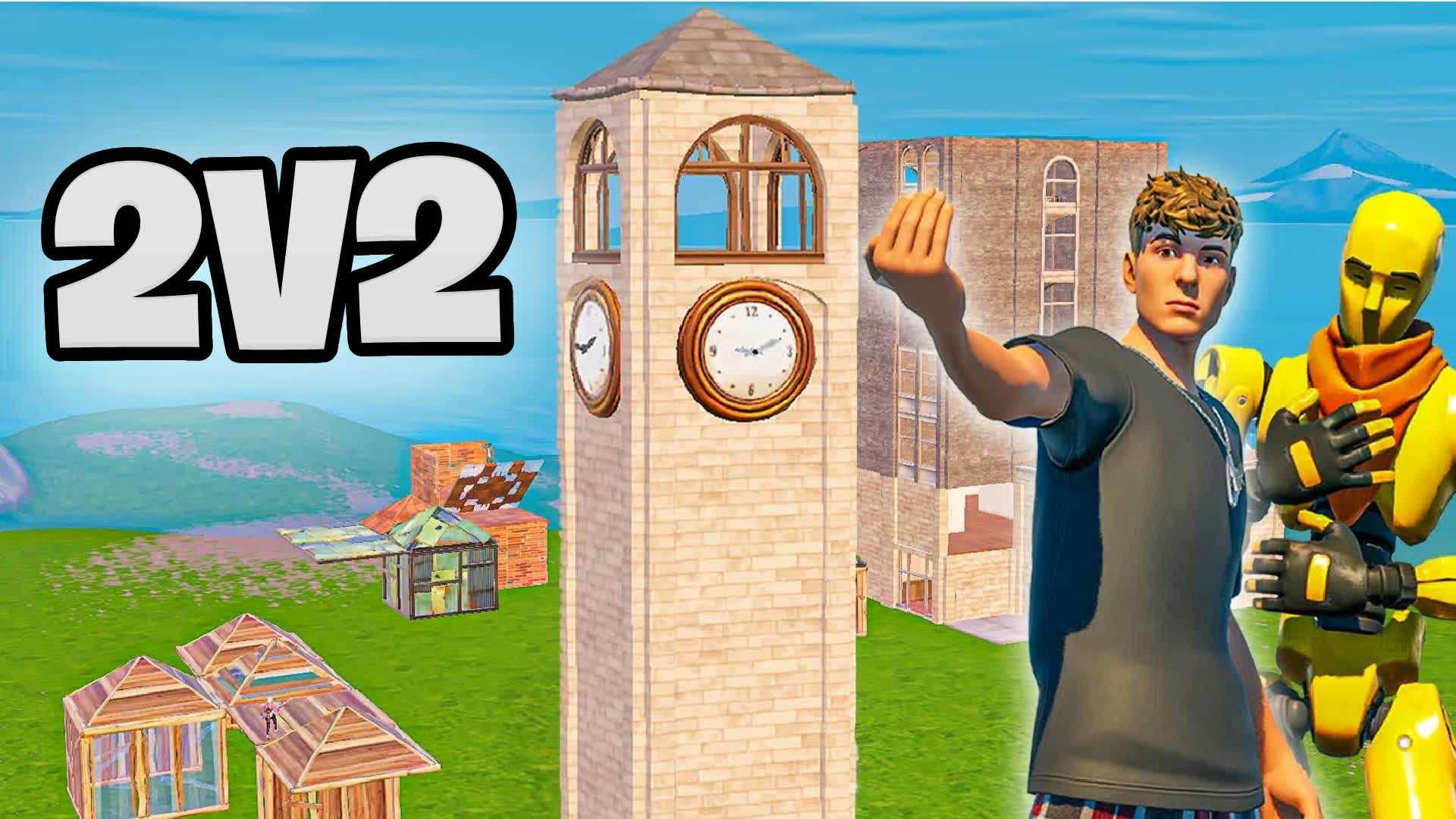 2V2 THE LAST STORM π - 3DH β Fortnite Creative map