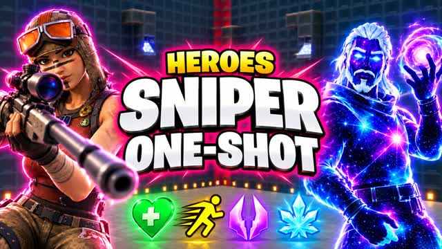 ๐ฆธโโ๏ธHeroes Sniper One Shot โ Fortnite Creative map