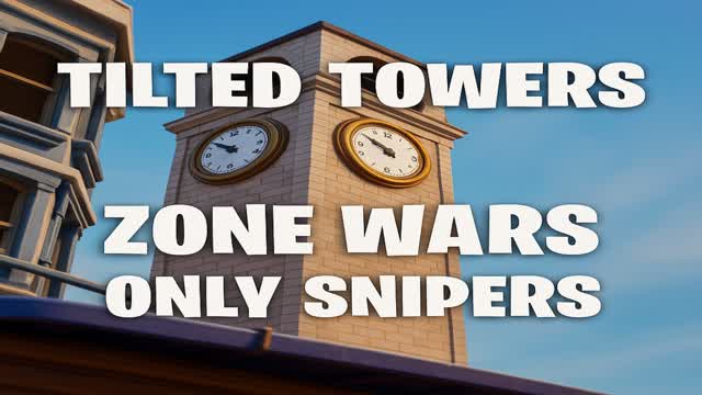 TILDET ZONE WARS ONLY SNIPER β Fortnite Creative map