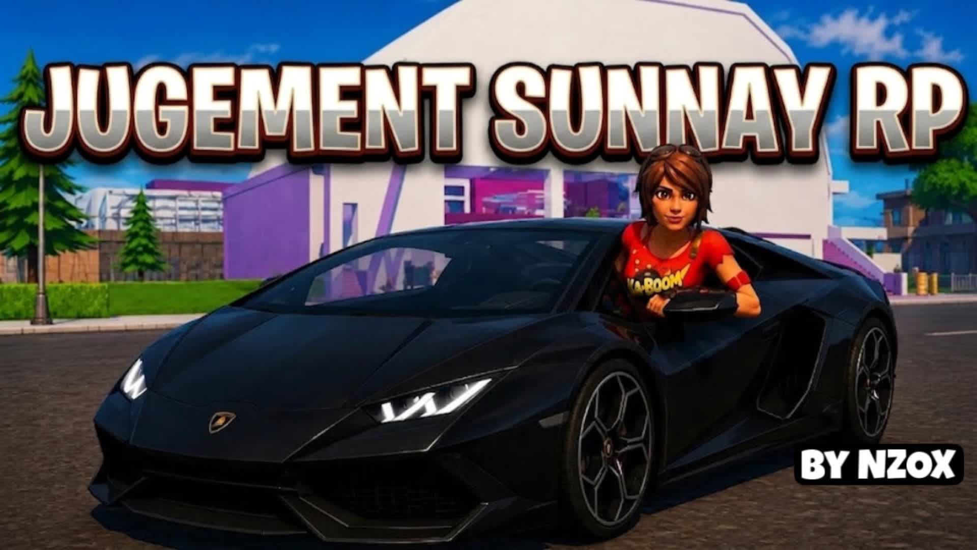 JUGEMENT SUNNAY RP — Fortnite Creative map