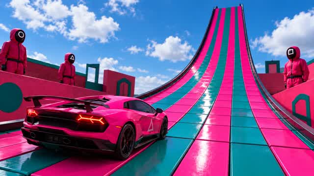 🚗SUPER MEGA RACE - CAR GAME🚗 — Fortnite Creative map