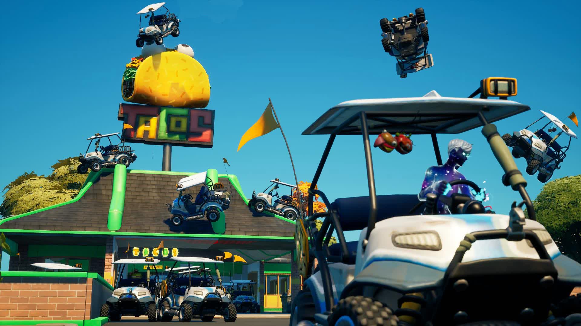 GOLF CART RACEππ β Fortnite Creative map