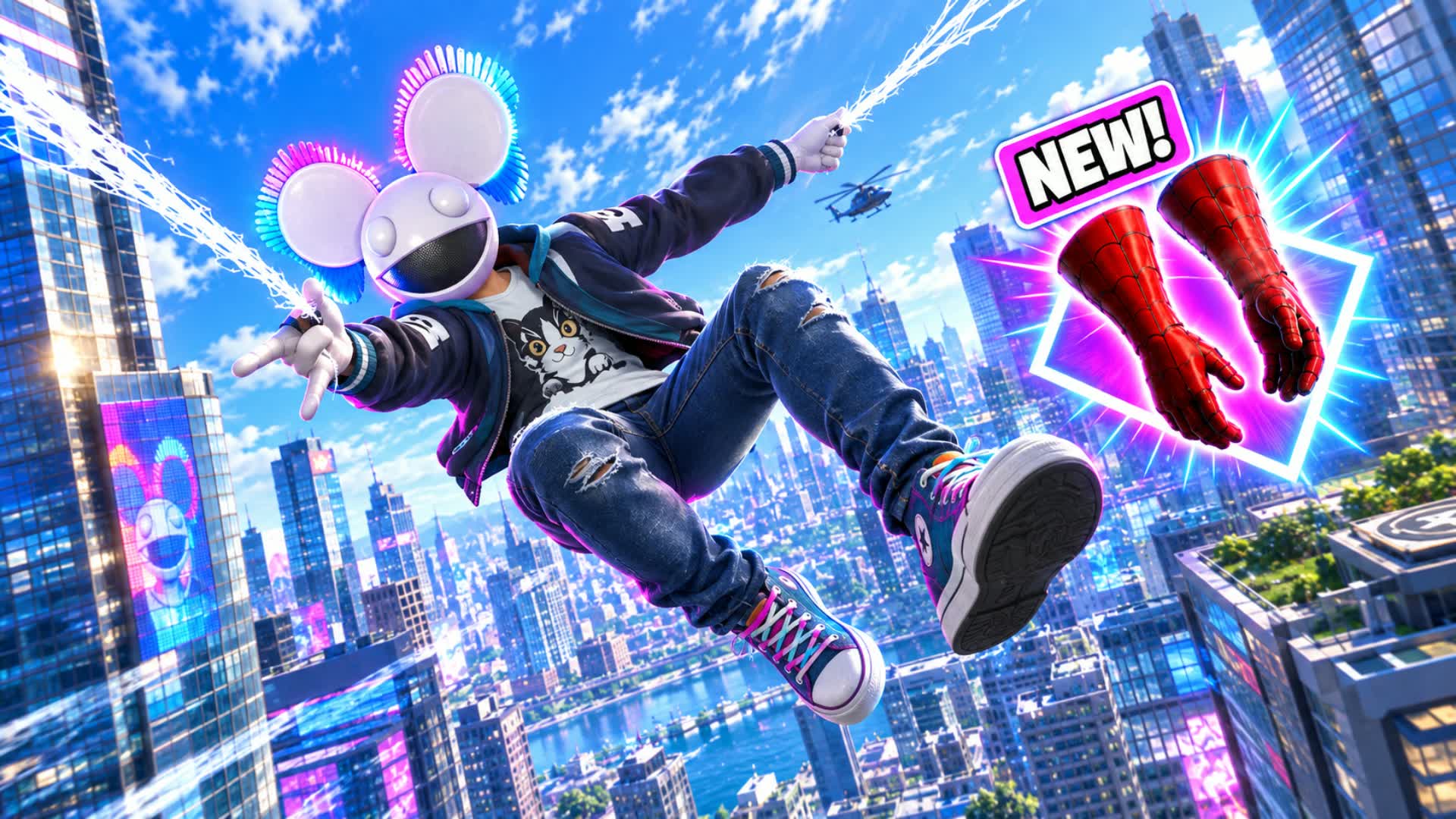 🎯SPIDER SPORT CITY GUN GAME!!![😎 — Fortnite Creative map