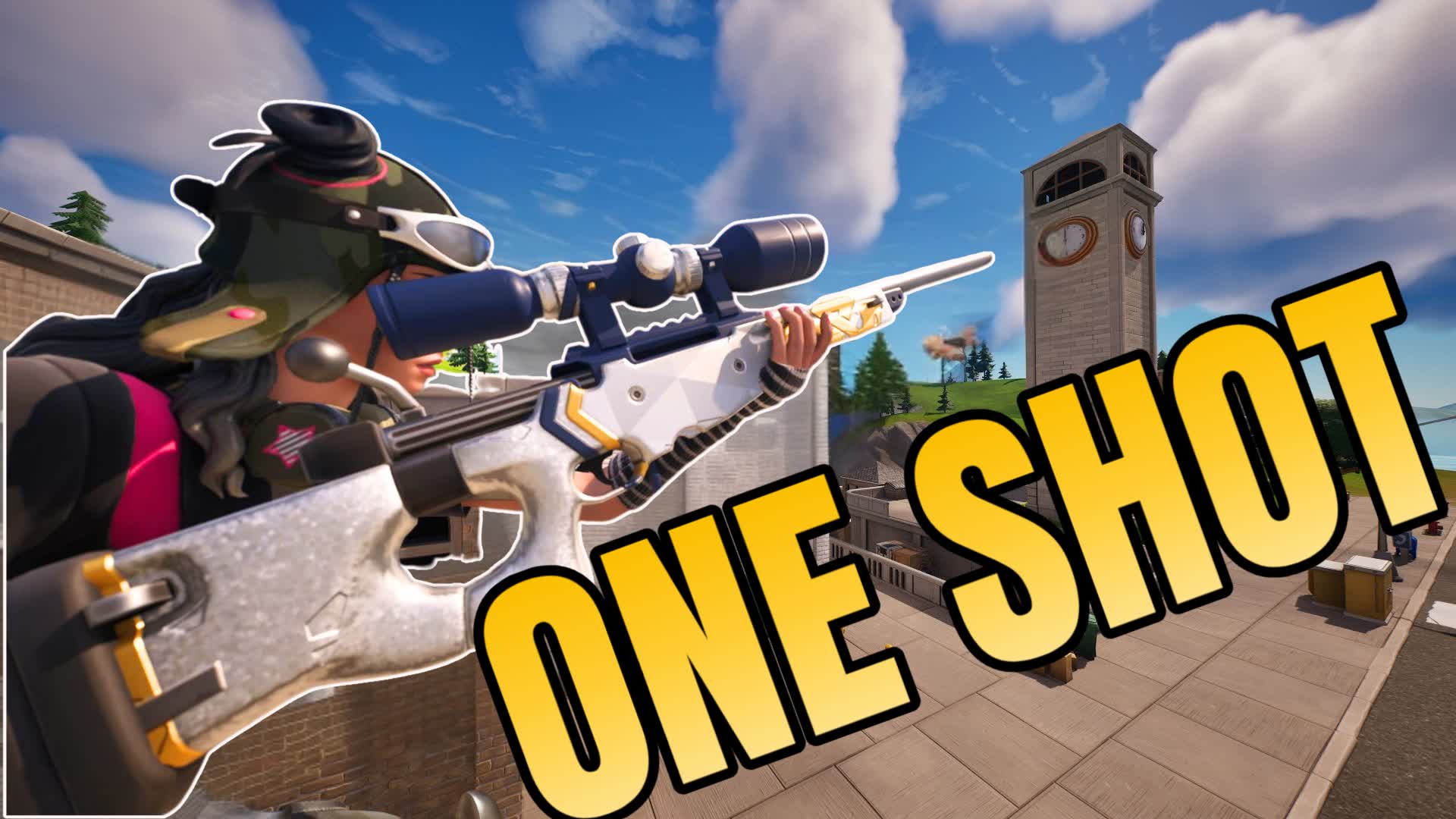 ONE SHOT ALL SNIPER โ Fortnite Creative map