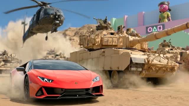 🚗MILITARY DRIVE🚗 — Fortnite Creative map
