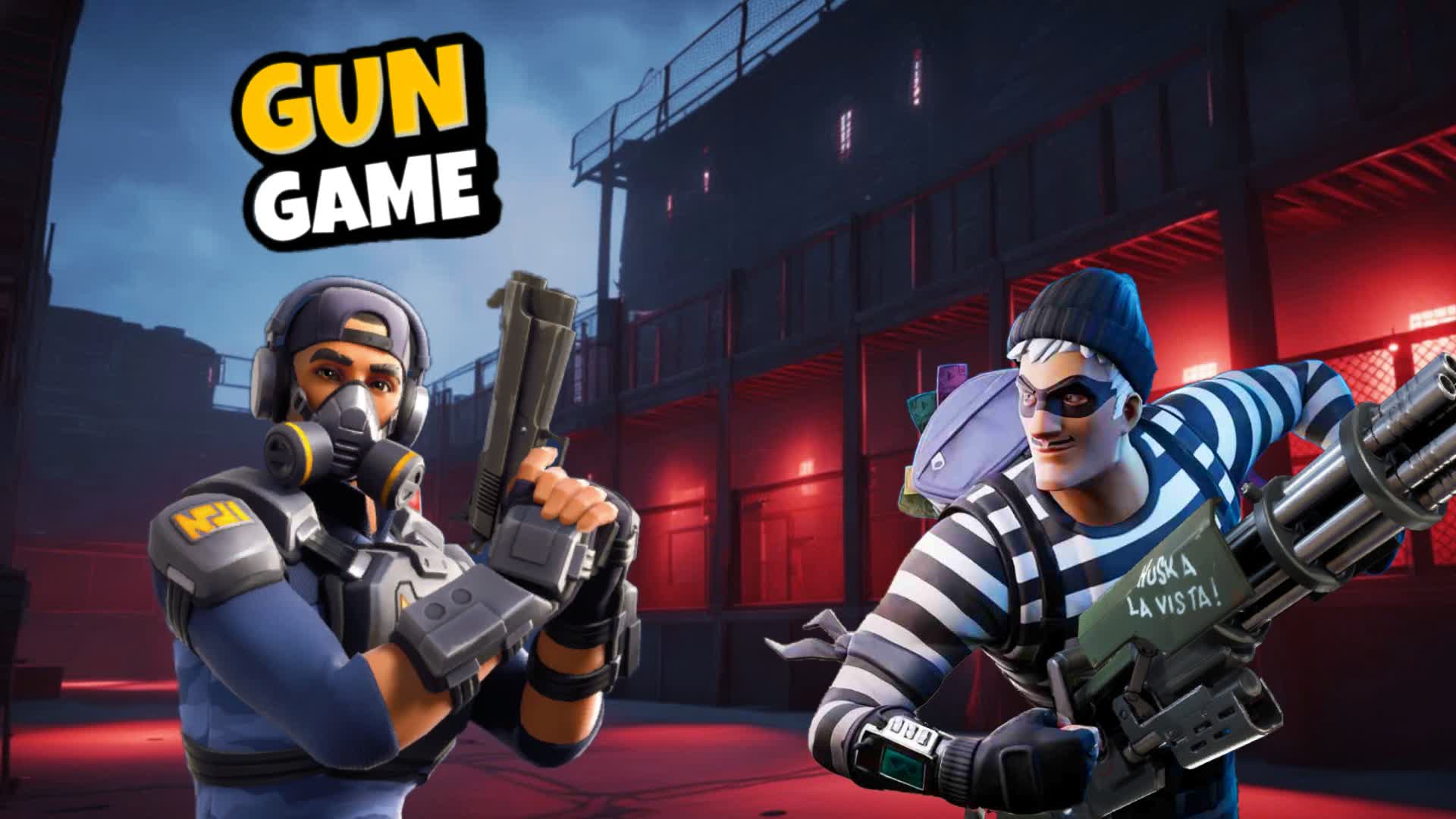PRISON GUN GAME — Fortnite Creative map