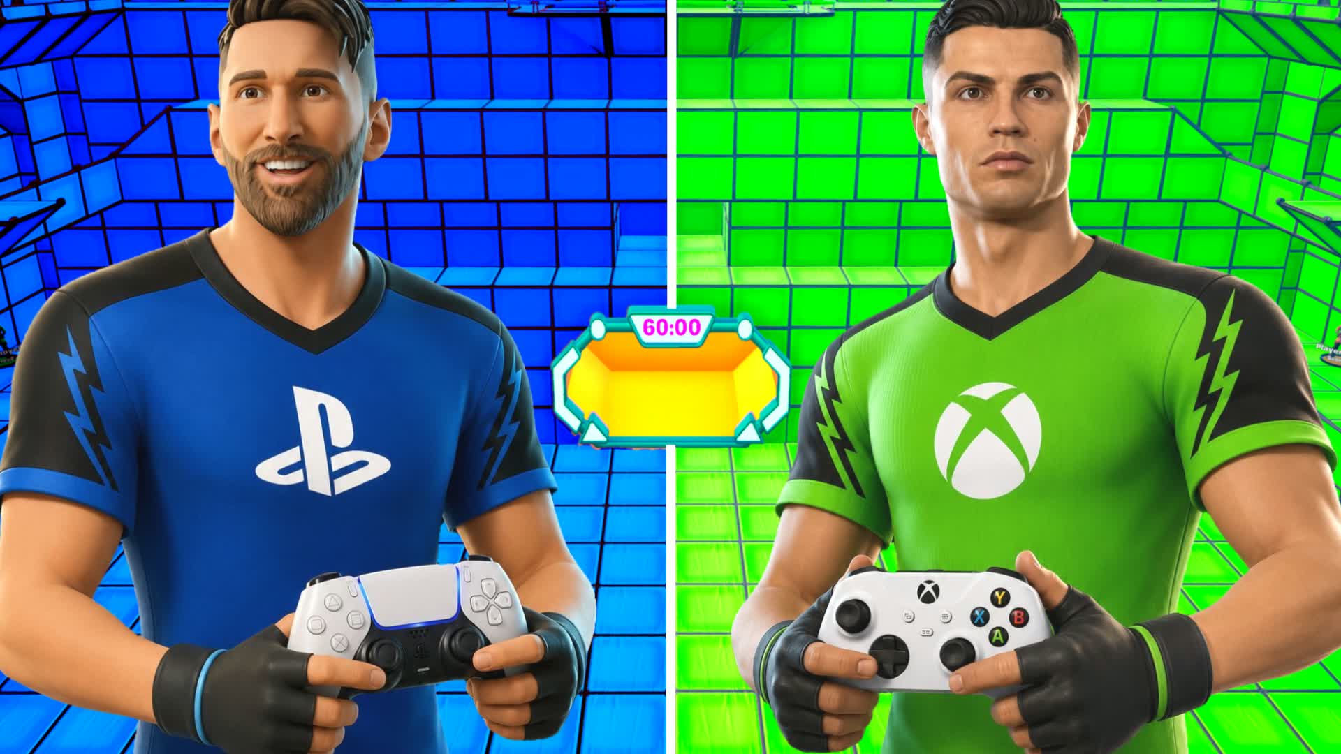 F26 PLAYSTATION VS XBOX β½ β Fortnite Creative map