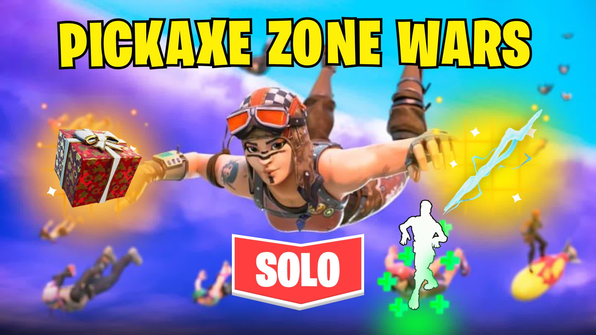 Pickaxe Zone Wars (Solo) — Fortnite Creative map