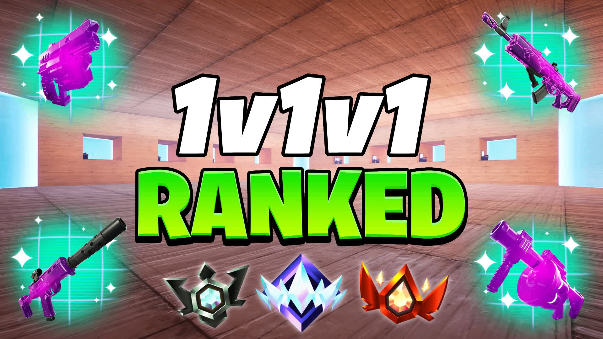 SOLO 1V1V1 BOX FIGHTS RANKED📦 — Fortnite Creative map