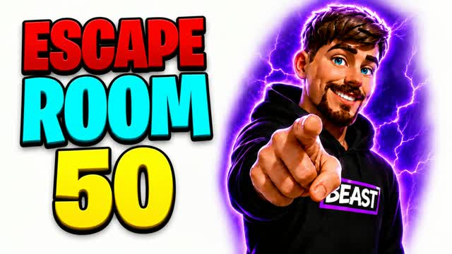 50+ Level Escape Room Fun β Fortnite Creative map