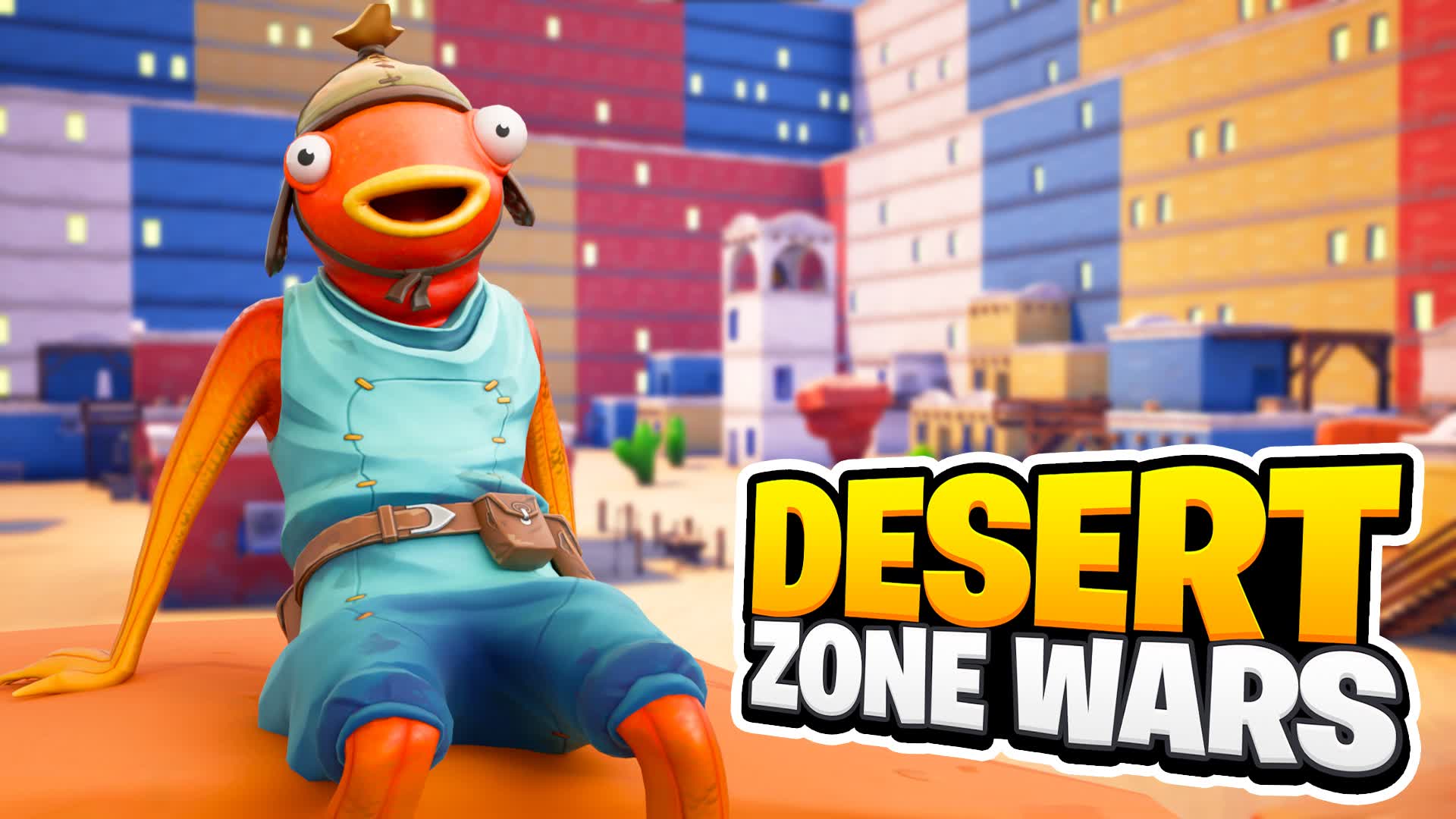 OG DESERT ZONE WARS🌵 — Fortnite Creative map
