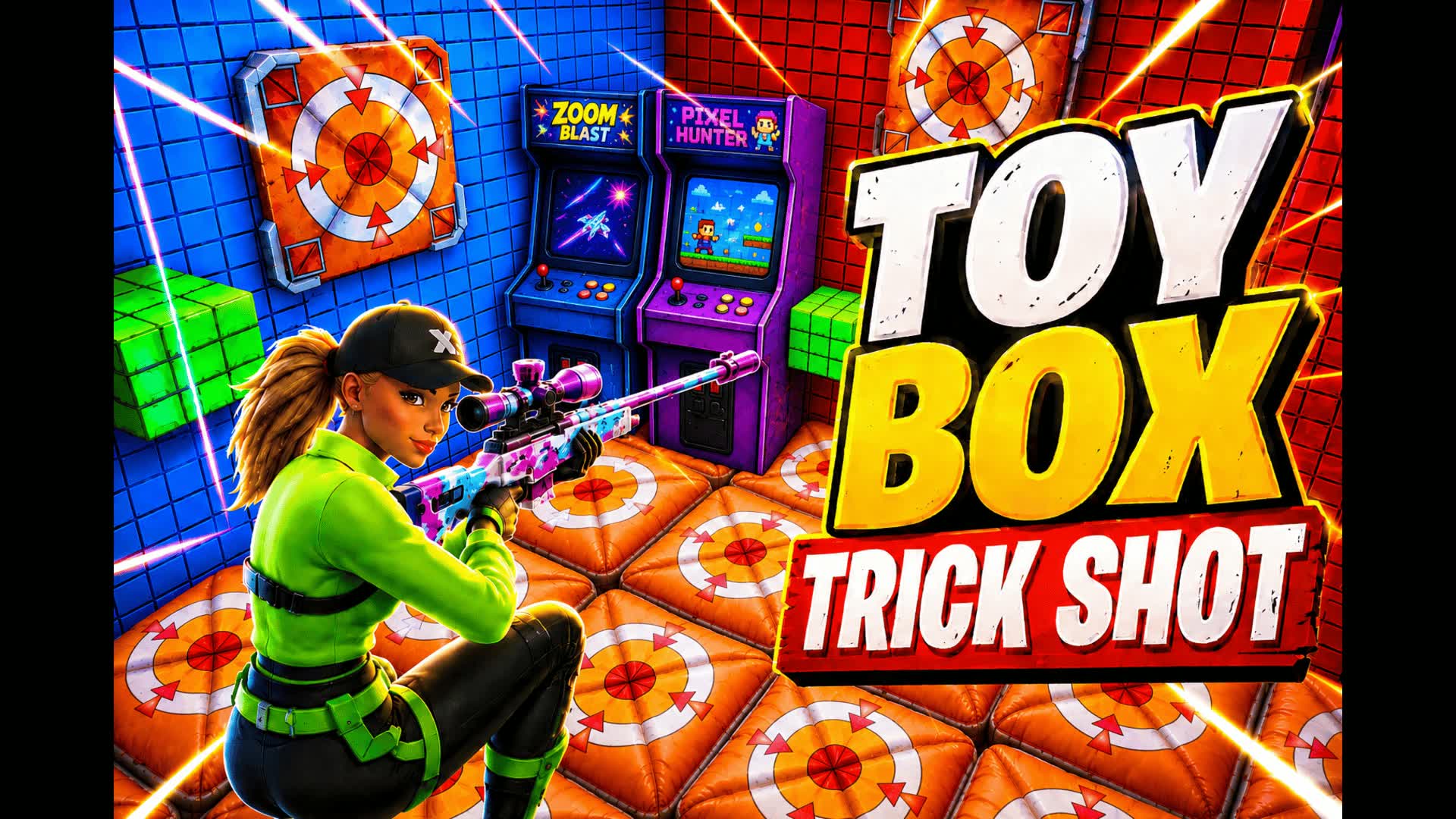 Toy Box Trickshot π β Fortnite Creative map