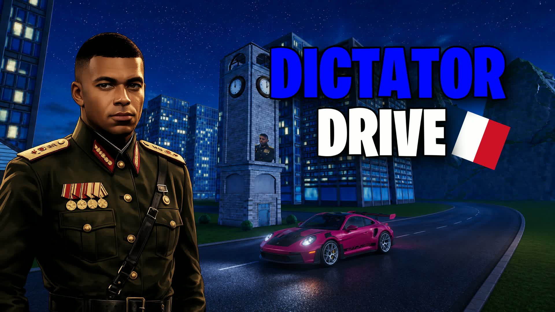 DICTATOR DRIVE FFA π β Fortnite Creative map