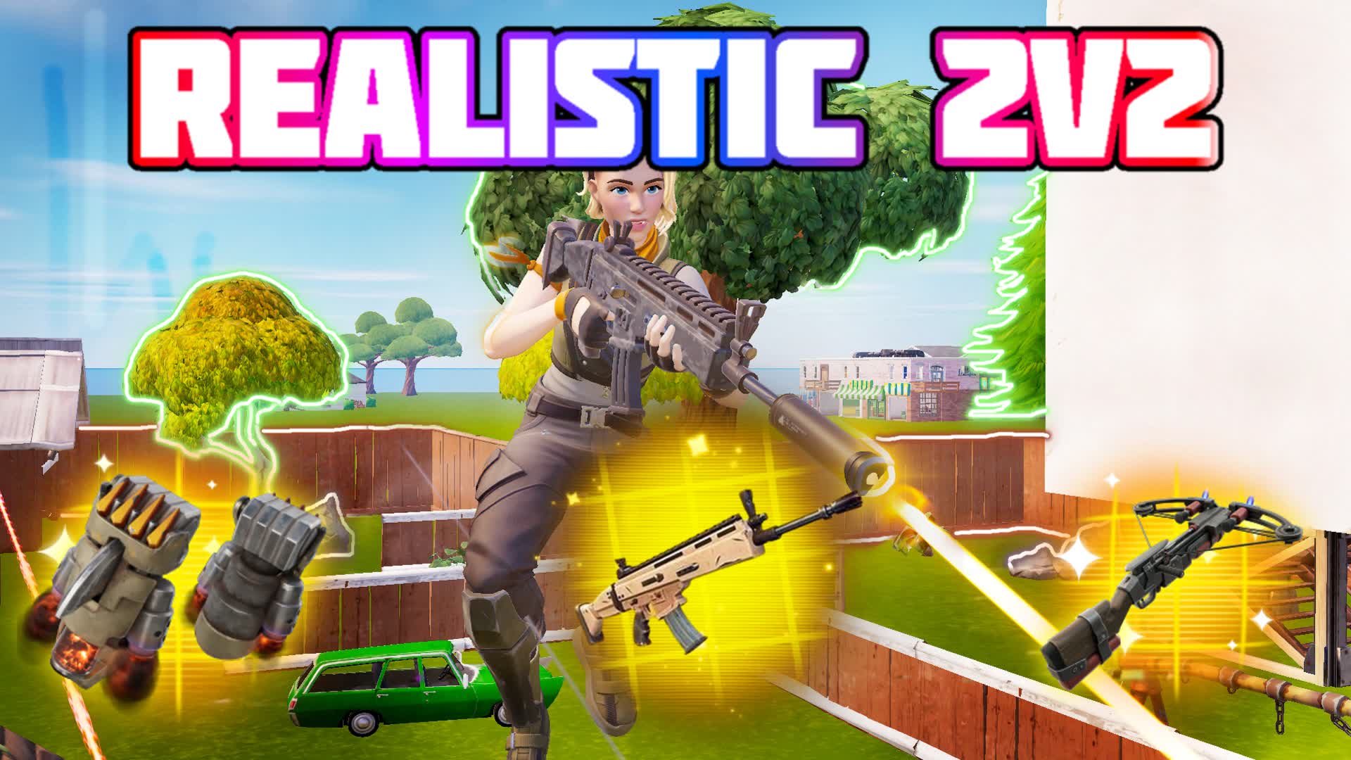 REALISTIC 2V2 β Fortnite Creative map