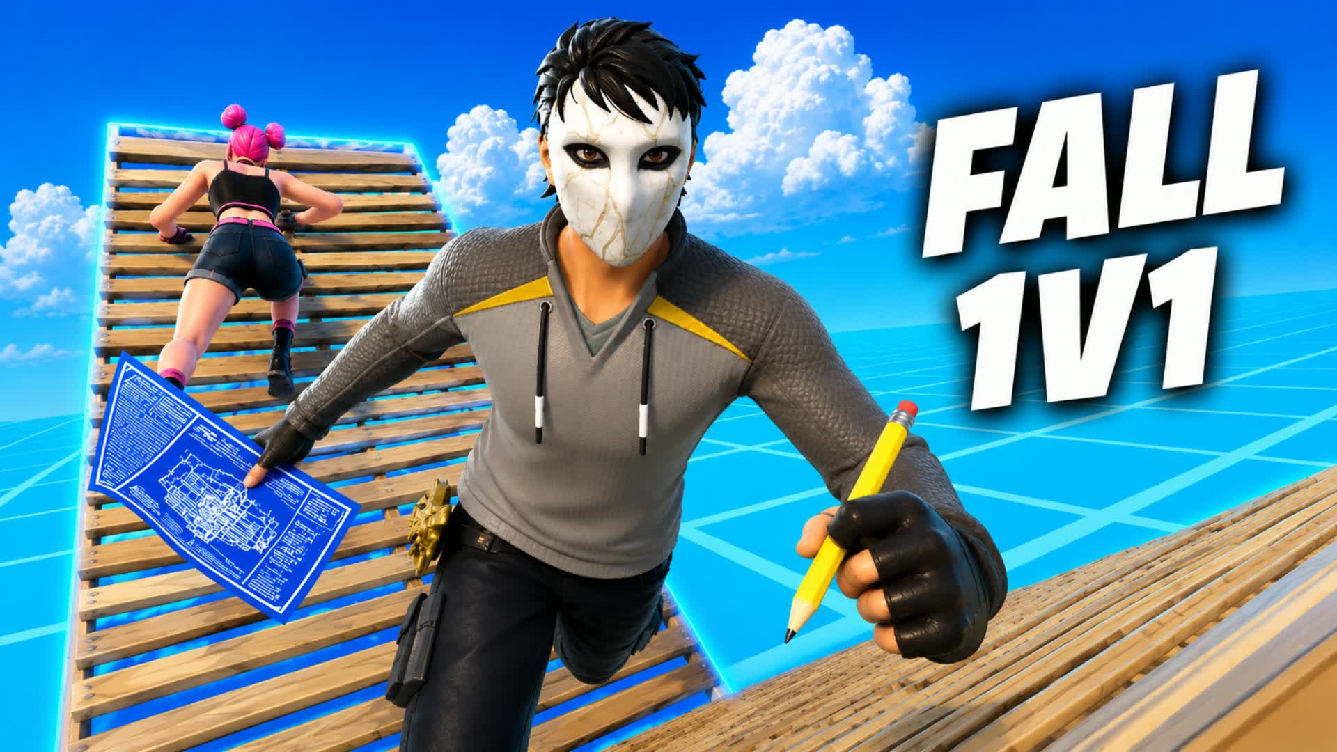 FALL 1V1 — Fortnite Creative map