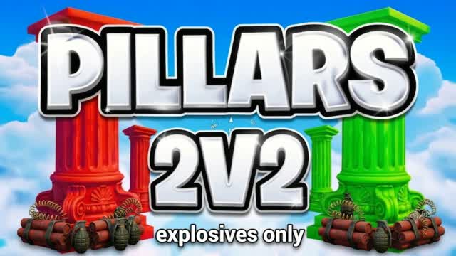 Explosive Pillars 2V2 β Fortnite Creative map