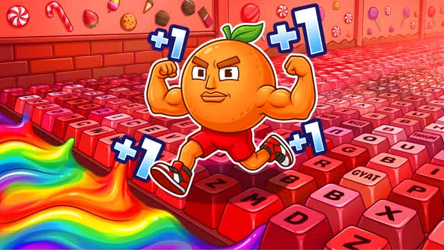 +1 SPEED BRAINROT RAINBOW ⭐️ KEYBOARD — Fortnite Creative map
