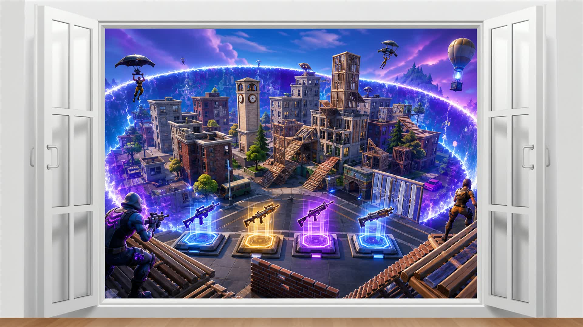 BRAINORT STORM VOTE TOWERS — Fortnite Creative map