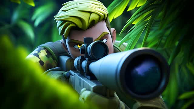 Desert Sniper One Shot โ Fortnite Creative map