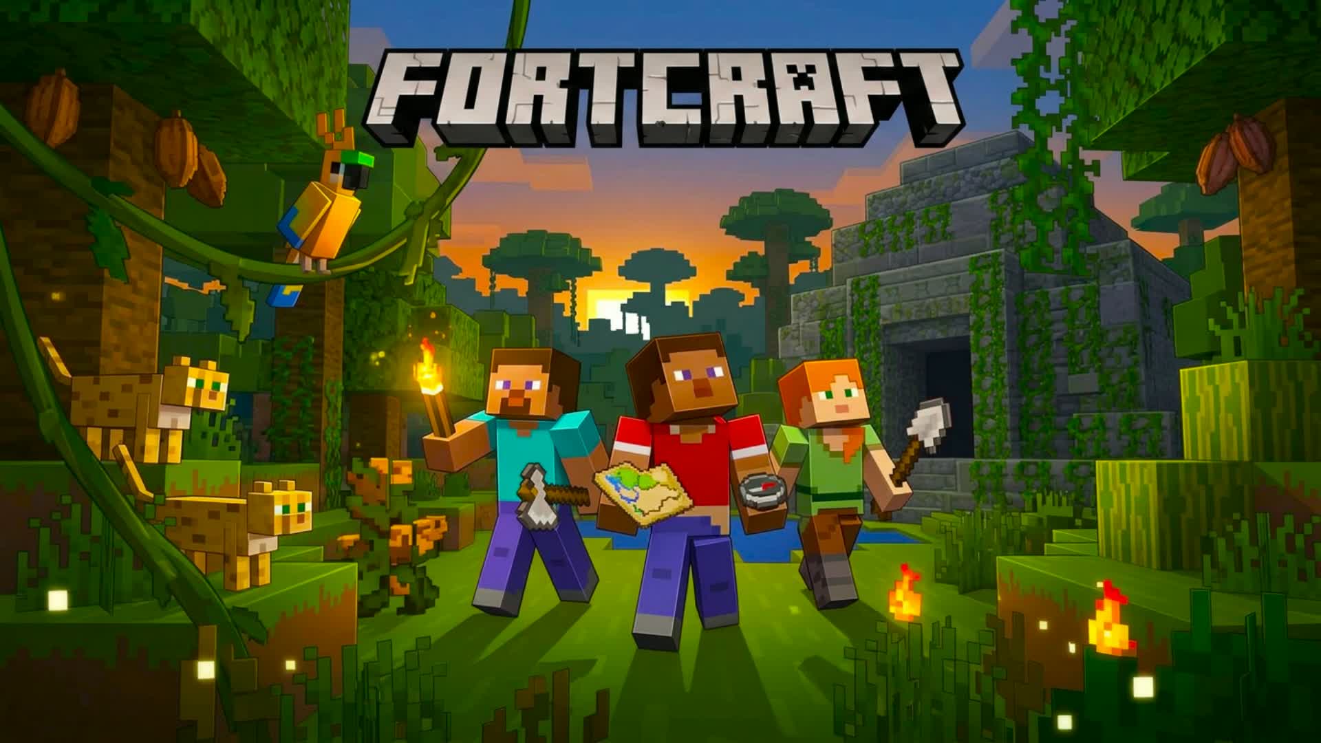 FORTCRAFTE RVB ADVENTURE — Fortnite Creative map
