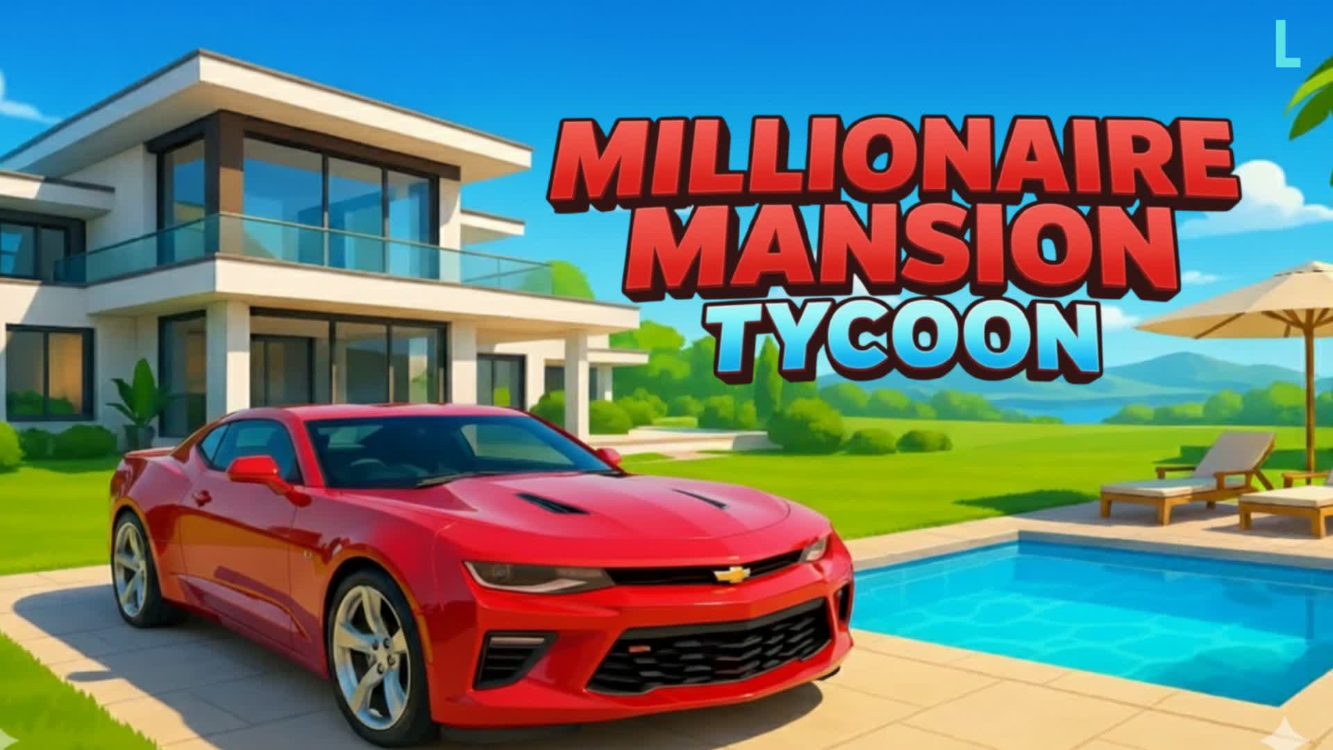 💸MEGA TRILLIONAIRE MANSION TYCOON✨ LUAN — Fortnite Creative map