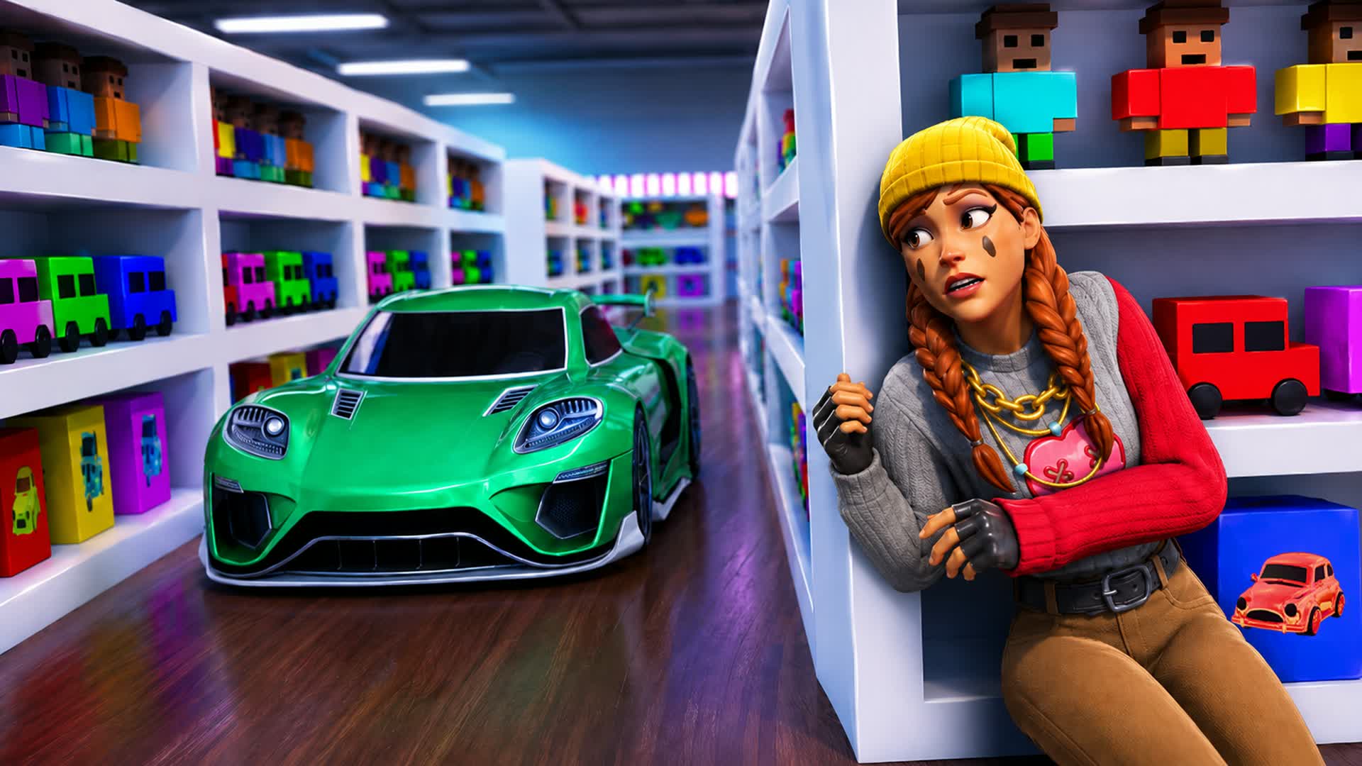 DRIVE OR HIDE — Fortnite Creative map