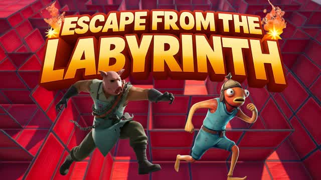 ESCAPE FROM THE LABYRINTH — Fortnite Creative map
