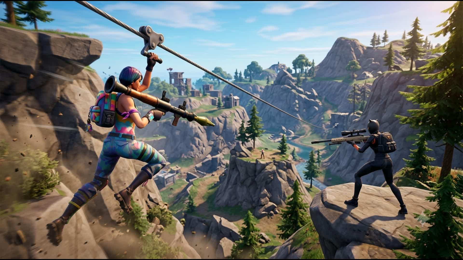 Sniper Vs Rockets — Fortnite Creative map