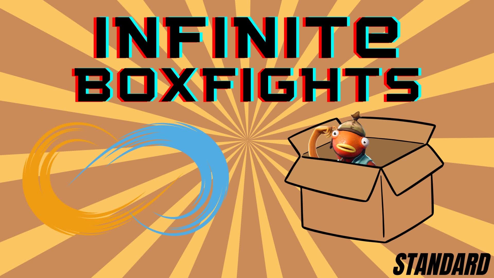 Infinite Box Fight — Fortnite Creative map