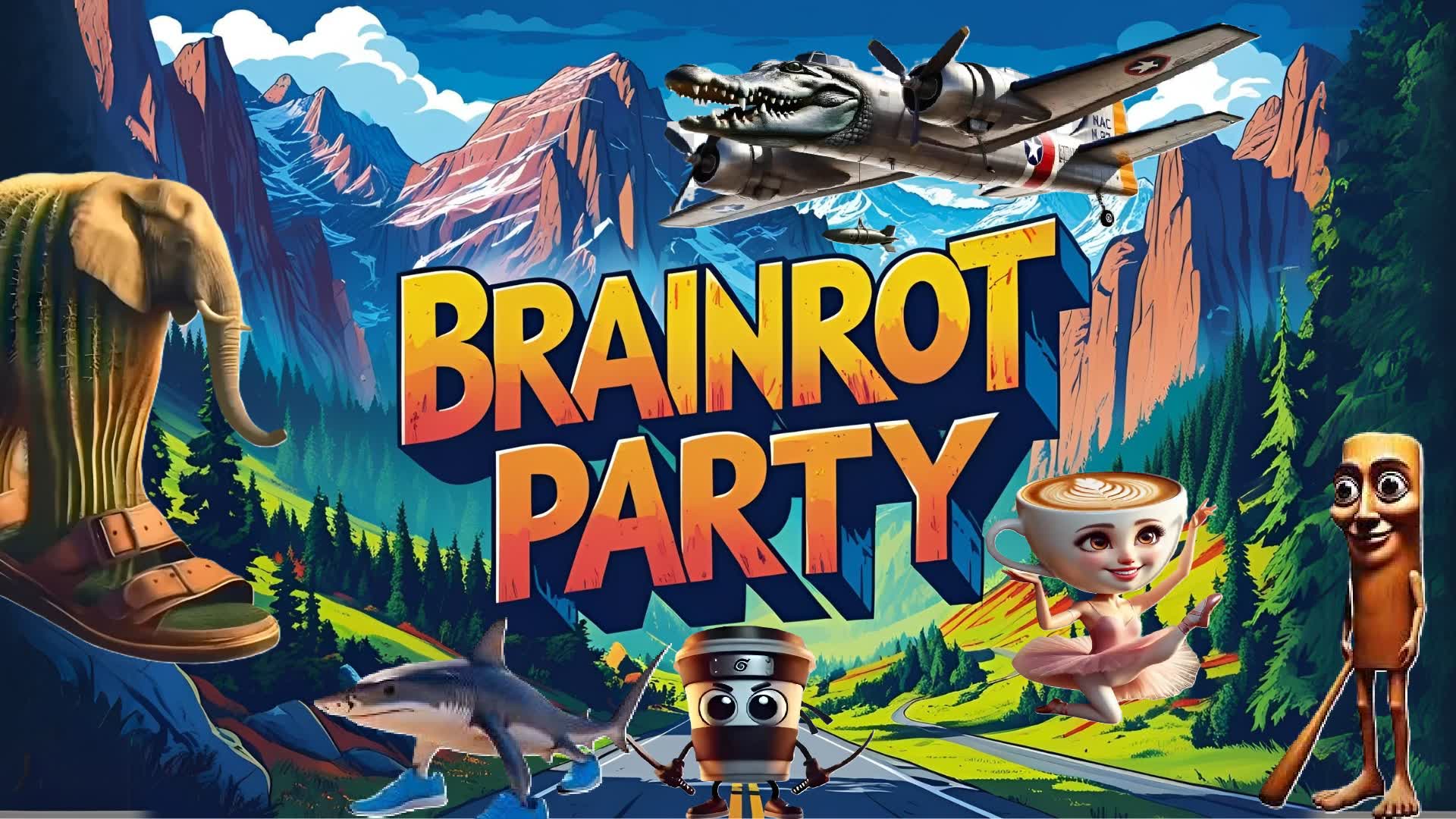 BRAINROT Party — Fortnite Creative map