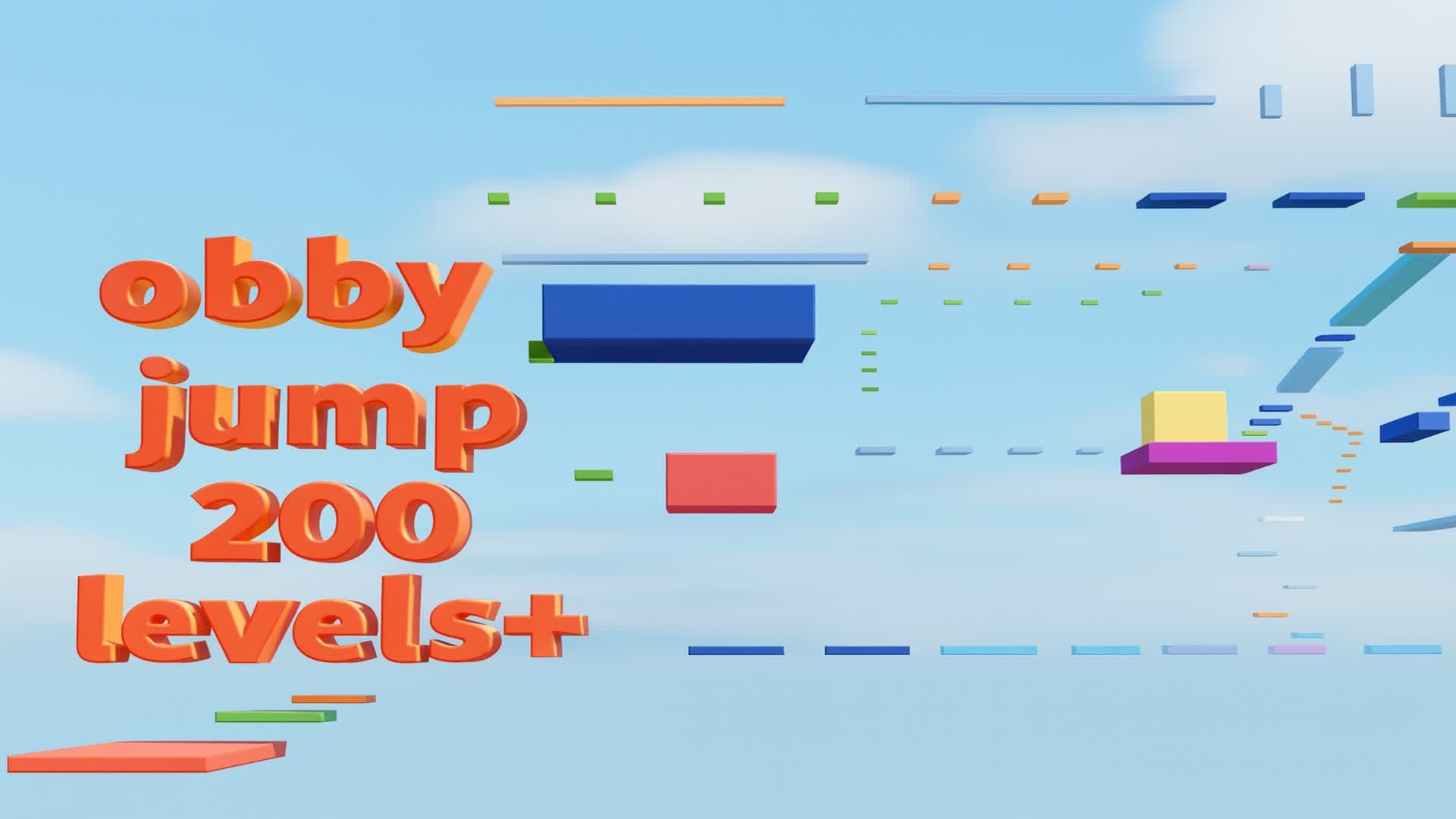 obby jump — Fortnite Creative map