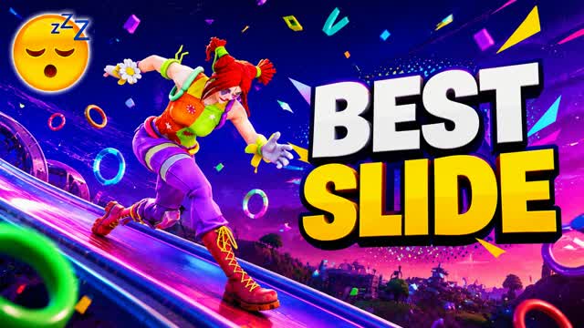 SUPER BEST SLIDE INFINITE — Fortnite Creative map