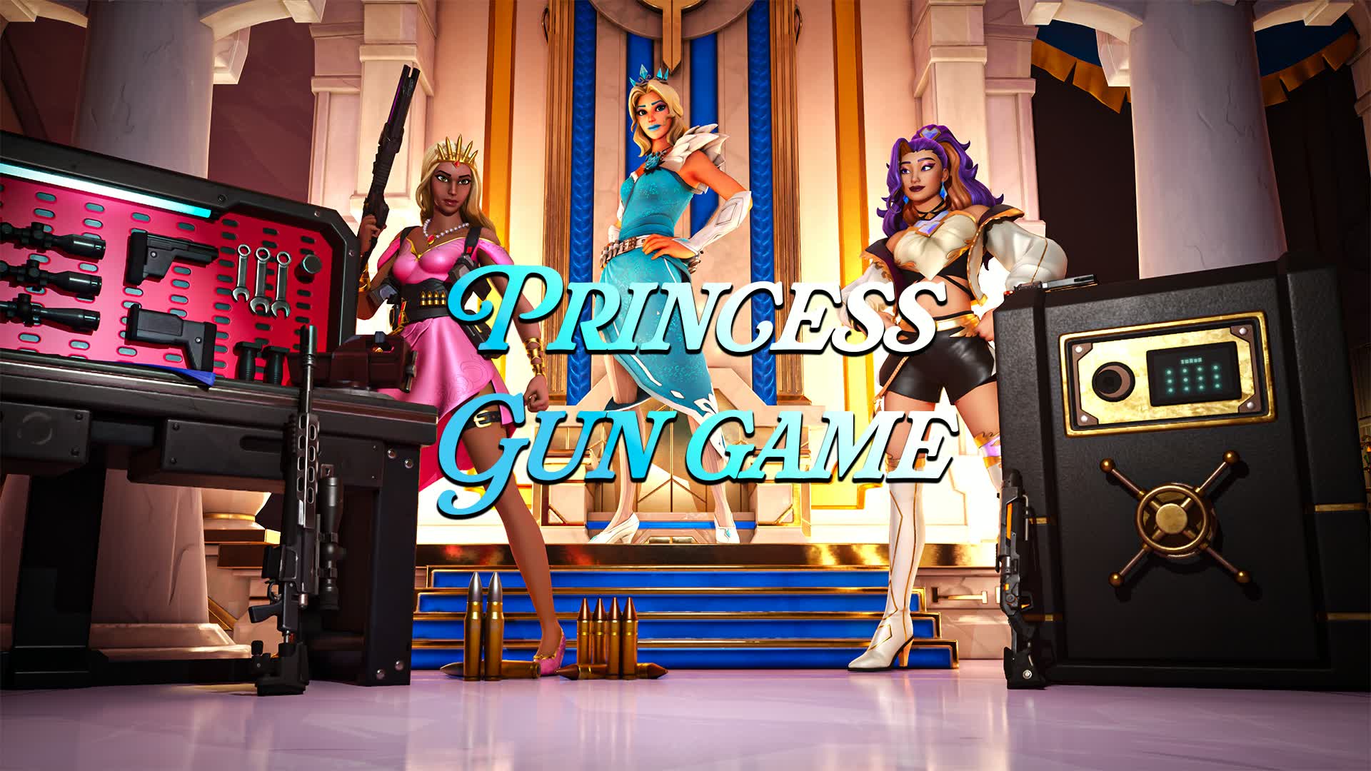 Princess Gun Game — Fortnite Creative map